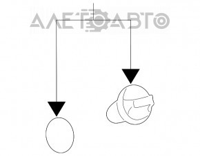 Крышка заливной горловины бензобака Lexus RX300 98-03