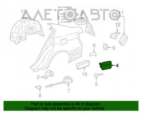 Capac rezervor combustibil Lexus GS300 GS350 GS430 06-11