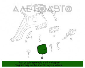 Capacul rezervorului de combustibil Lexus Hs250h 10-12