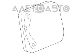 Capacul rezervorului de combustibil Toyota Camry v55 15-17 SUA