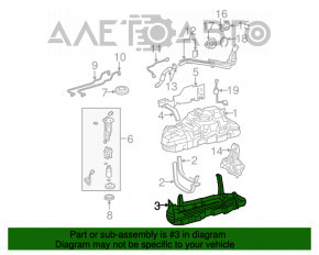 Protecția rezervorului de benzină pentru Lexus GX470 03-09