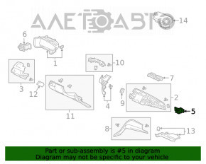 Conducta de aer pentru torpila dreapta Honda Insight 19-22