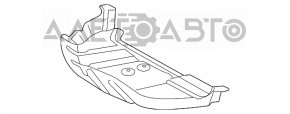 Передняя защита бака Lexus RX300 RX330 RX350 04-09