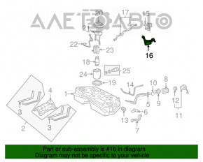 Кронштейн электромагнитного клапана Lexus GS450h 06-11