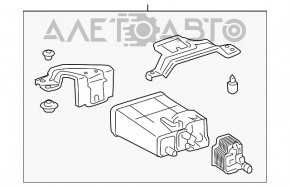 Canistra cu absorbant de cărbune pentru Toyota Camry v50 12-14 SUA California 2.5