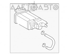 Bidon cu absorbant de cărbune Toyota Camry v40 hibrid, complet asamblat