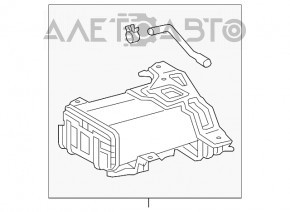 Canistra cu absorbant de cărbune Lexus NX200t NX300 15-21