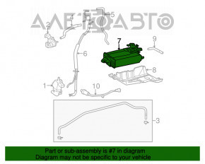 Recipientul cu absorbant de cărbune Toyota Sienna 11-16 3.5