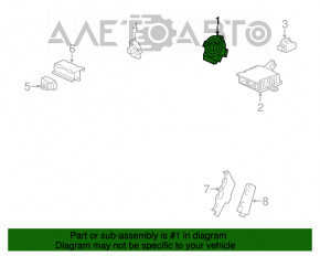 Volanul Honda CRV 12-16 OEM nou original