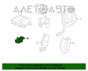 Senzor airbag usa dreapta Acura ILX 13-15