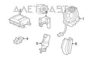 Senzor airbag dreapta spate Acura ILX 13-15