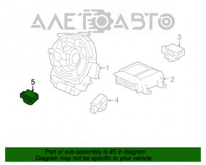 Датчик подушки безопасности задний центр Honda Accord 13-17