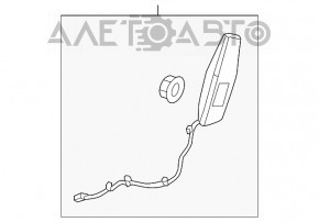 Подушка безопасности airbag сидение левые Honda Civic X FC 18-21