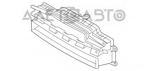 Deflector radiator inferior Mitsubishi Outlander 16-20 2.4, 3.0