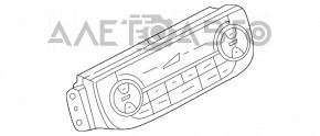 Controlul climatizării Mitsubishi Outlander 14-21