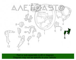 Maneta de direcție dreapta Honda Accord 13-17