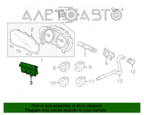 Proiecție pe parbriz pentru Acura MDX 14-20