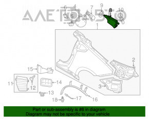 Blocare capac rezervor combustibil Infiniti Q50 14-