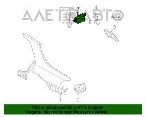 Blocare capac rezervor combustibil Nissan Rogue 18-20