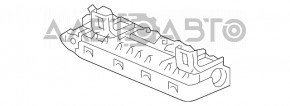 Airbag-ul genunchiului pentru șoferul din stânga al modelului Honda Accord 18-22, nou, original