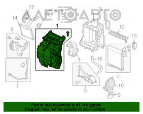 Radiatoarele complete Honda HR-V 16-22 cu control climatic