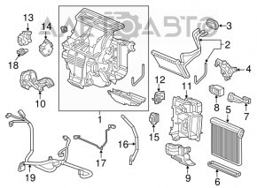 Radiatoarele complete pentru Acura TLX 15- AWD