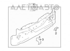 Panoul din spate al Nissan Rogue Sport 17- grafit