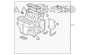 Корпус голый Acura MDX 07-13