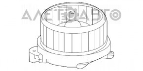 Мотор вентилятор печки Acura MDX 14-20