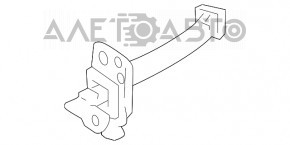 Limitatorul ușii din spate dreapta pentru Hyundai Sonata 11-15, nou, original OEM