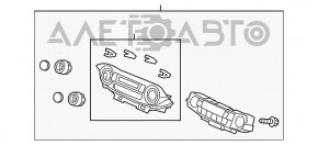 Управление климат-контролем Honda CRV 12-14 manual