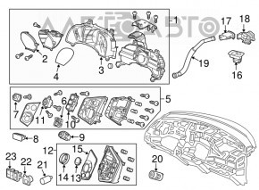 Управление климат-контролем Honda CRZ 11-16 auto