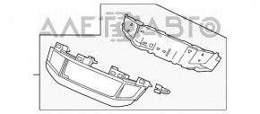 Controlul climatizării pentru Honda Accord 13-17, zgârieturi gri pe capacul de protecție.