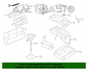 Cheie cheie cu balon pentru Audi Q5 8R 09-17