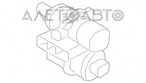 Supapa de absorbție a VW Beetle 12-19 2.0T are marginea ruptă, corpul este fisurat.