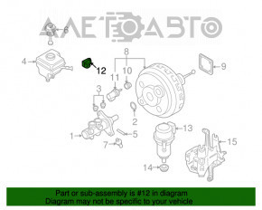 Senzor de poluare a aerului Audi Q7 4L 10-15