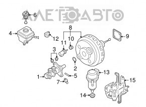 Senzor de poluare a aerului Audi Q7 4L 10-15