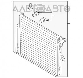 Radiator de răcire apă Audi Q7 4L 10-15 nou neoriginal AVA