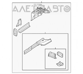 Четверть передняя левая Audi Q7 4L 10-15