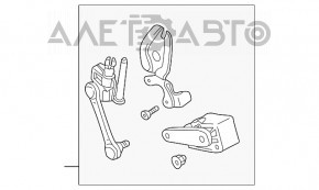 Senzor de înclinare a caroseriei față Audi Q7 4L 10-15 nou OEM original