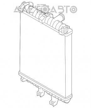 Drepturi suplimentare radiator racire Audi Q7 4L 10-15 nou original OEM