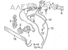 Radiatorul GUR Audi Q7 4L 10-15