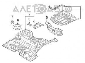 Cutia portbagajului Audi Q7 4L 10-15