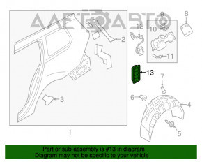 Grila de ventilatie stanga VW Tiguan 18-