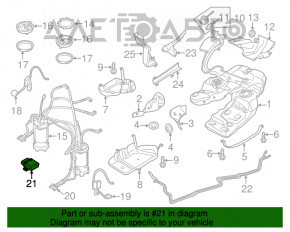 Fuel Pump Relay Porsche Panamera 10-16