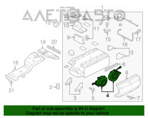 Ventilator VWB VW Jetta 13-16 SUA hibrid