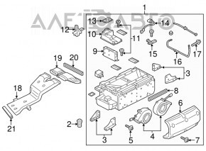 Ventilator VWB VW Jetta 13-16 SUA hibrid