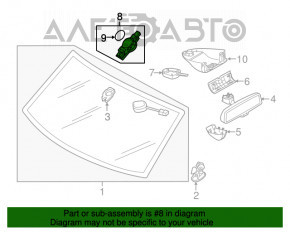 Senzor de ploaie Porsche Cayenne 958 11-17