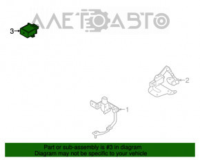 Modul de control al luminilor Audi A3 8V 15-16 LED