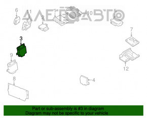 Modul de control al convertorului de tensiune Porsche Cayenne 958 11-17